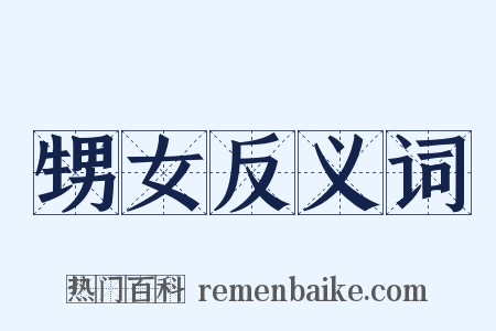 甥女反义词是什么意思的图片